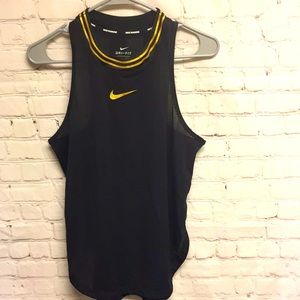 Nike running sheer tank top